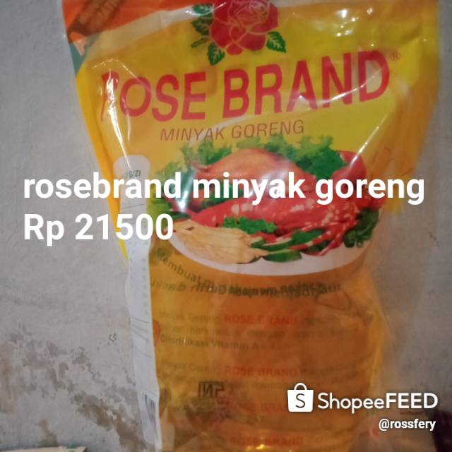 

Minyak goreng rosebrand