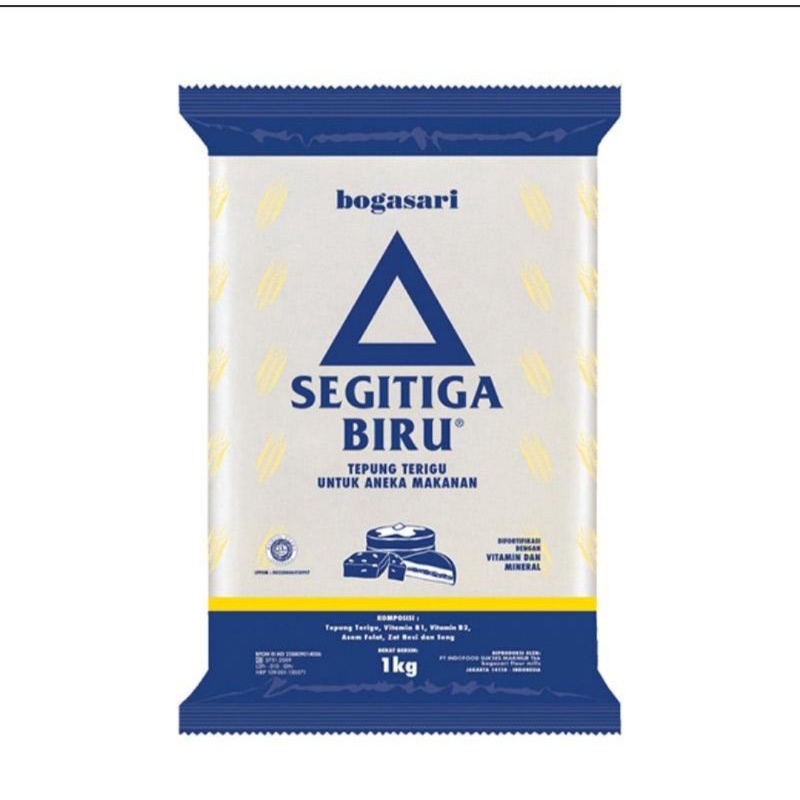

TEPUNG TERIGU SEGITIGA BIRU 1 KG
