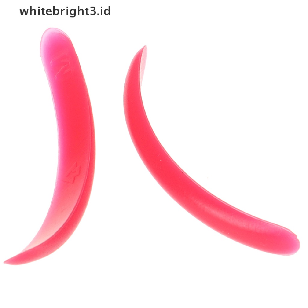 {whitebright3.id} Silicone Eyelash Perm Pad Recycling Lashes Rods Shield lifting 3D Eyelash Curler ,