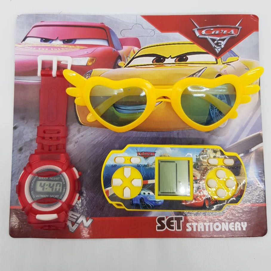 Jam Tangan Anak + GameBot +kacamata