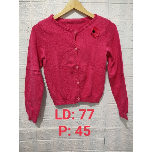 Cardigan Rajut Preloved/Thrift Shop dan Atasan Wanita (001)-18