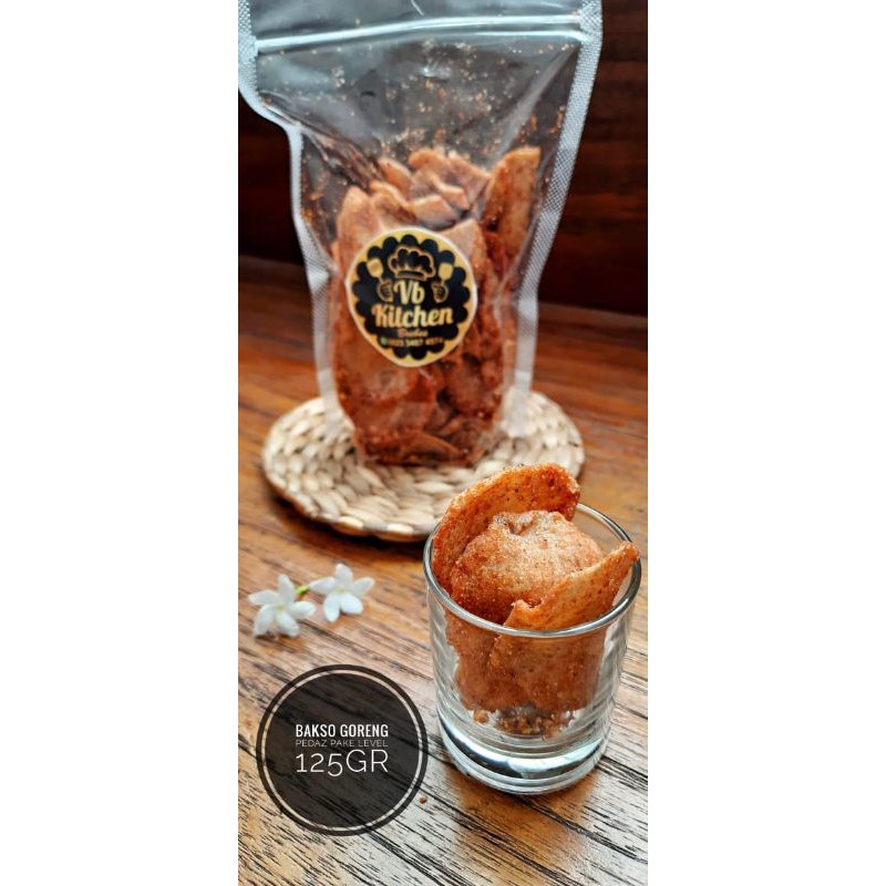 

baso goreng pedas pake level