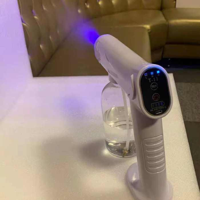 alat penyemprot disinfektan elektrik nirkabel semprot uap nano-800ml