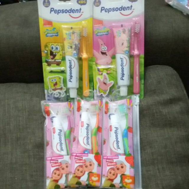 Sikat Gigi Anak / Sikat Gigi Bayi Pepsodent/ Odol Bayi / Pasta Gigi anak