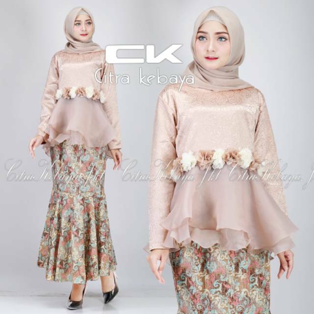 COD REALPICT ATASAN  KEBAYA JAGUAR BUNGA
