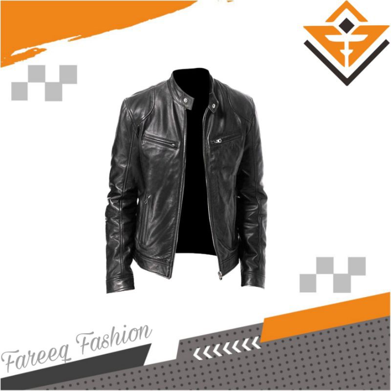jaket kulit pria/jaket semi kulit/jaket pria/jaket keren