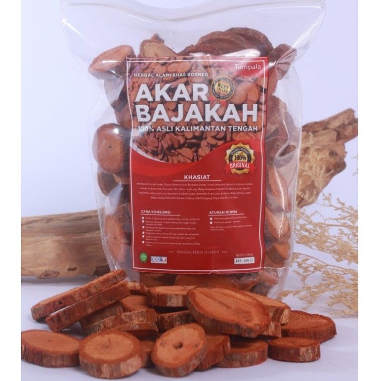 [Paket 3kg] Akar Kayu Bajakah Tampala MERAH kering Siap Seduh (100% Original) Asli Kalimantan