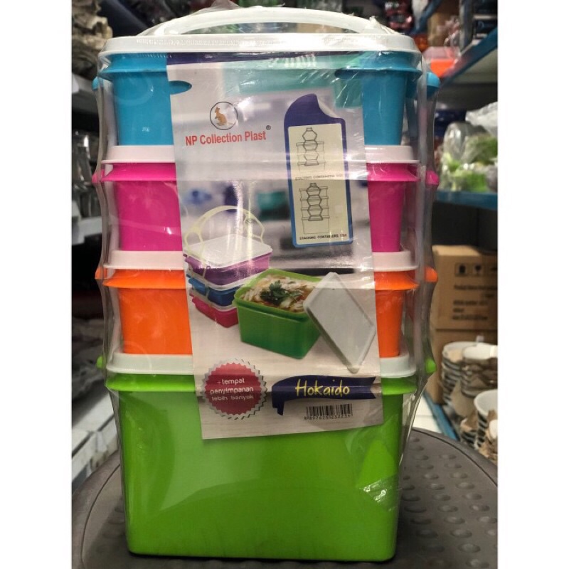 Rantang Catering / Rantang Makanan Tingkat /Lunch Box Plastik