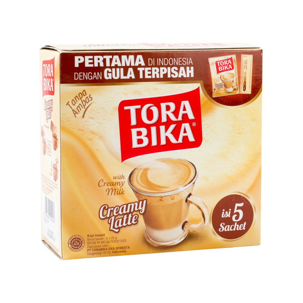 

TORABIKA CREAMY LATTE 5X25GR - Farmers Market