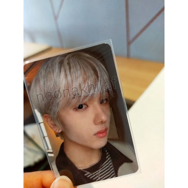 Official Photocard Jisung Scratch - Glitch Mode