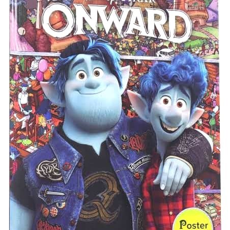 RSPS Book of Disney Pixar Look and Find Onward Buku Look & Find Onward