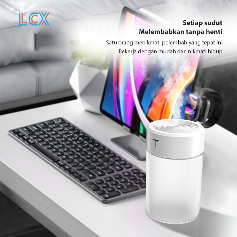 LCX humidifier air diffuser purifier humidifer for aroma night light pelembab dan penjernih udara