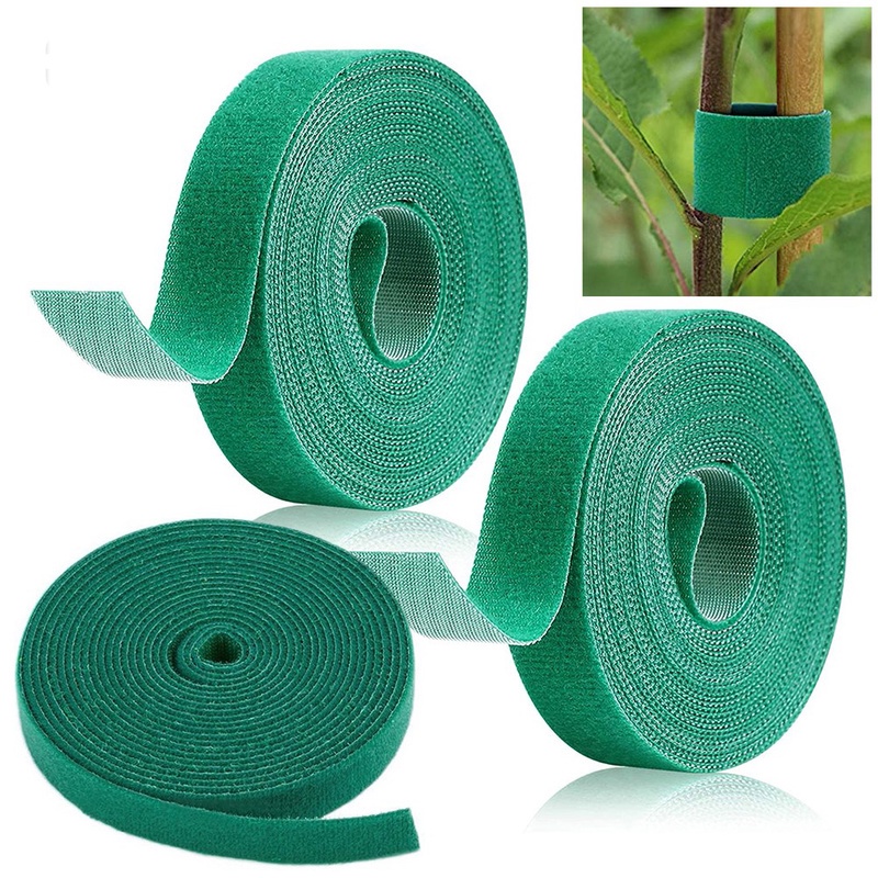 Mooring Tape / Selotip Pengikat Tanaman / Sayuran Bahan Nilon Untuk Kebun