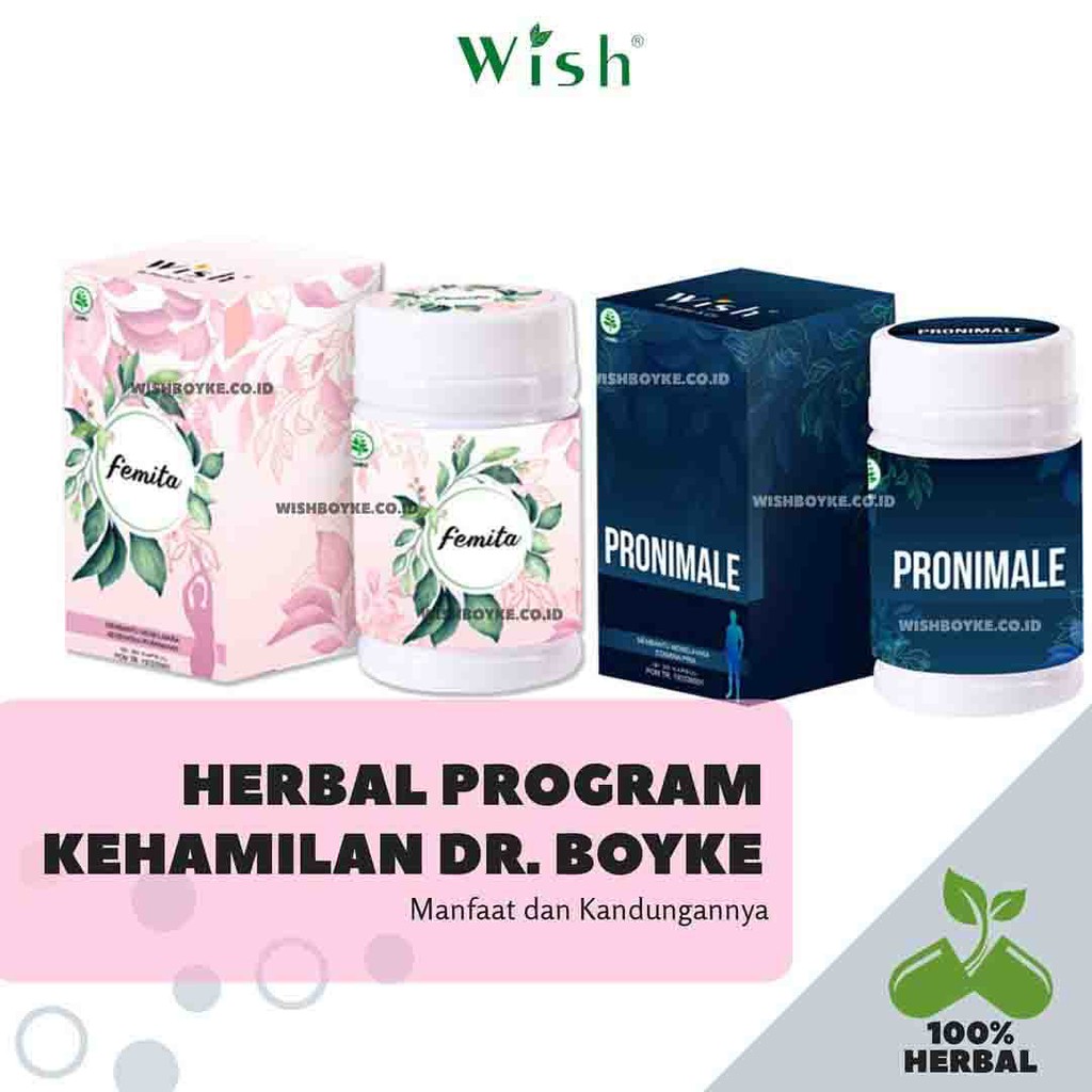 Paket Wish Promil - 100% Racikan Dokter Boyke