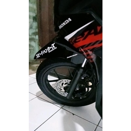 STIKER CUTTING SPEEDHUNTER KANJI JEPANG murah variasi motor helm terbaru viral keren logo hologram tahan lama