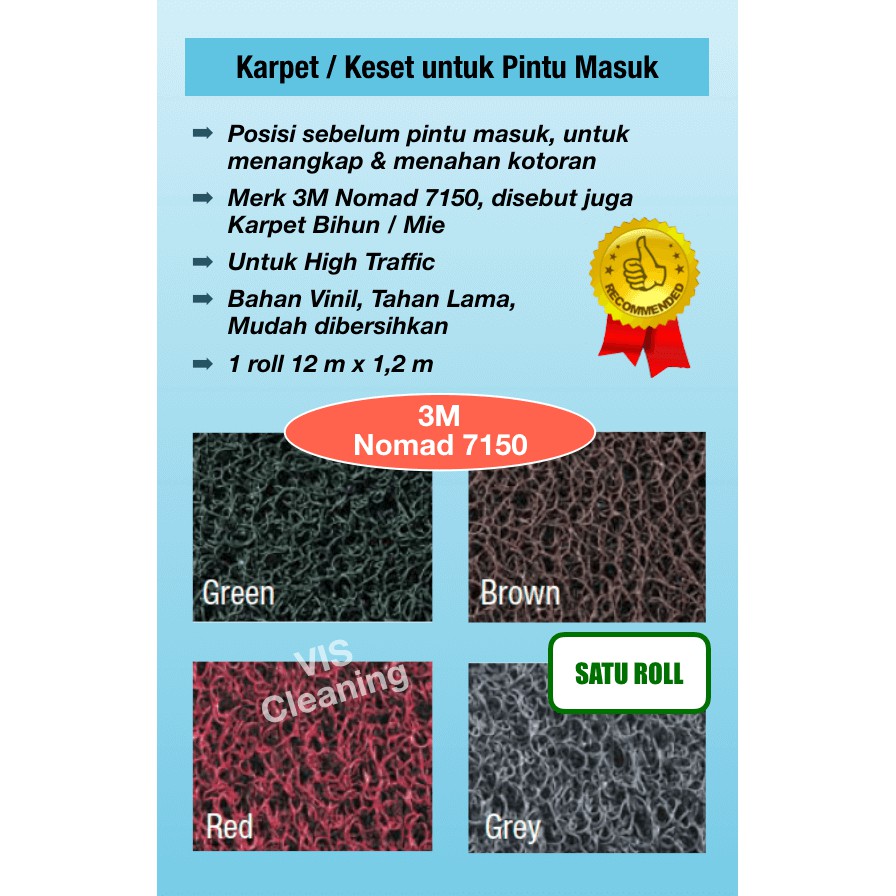 Karpet / Keset Mie 3M Nomad 7150 ( per roll 12m )