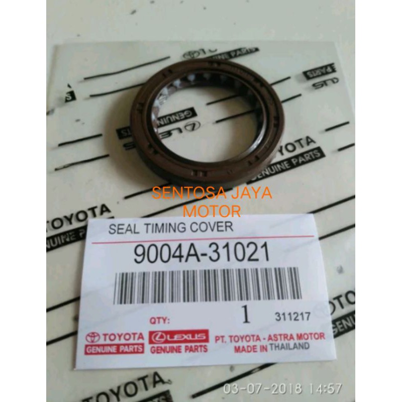 oli seal kruk as crankshaft depan Avanza Xenia Rush Terios granmax Luxio