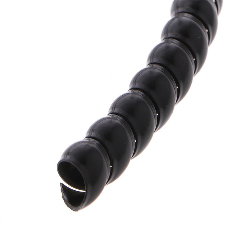 10mm / 14mm / 1m Spiral Pembungkus Kabel Warna-Warni
