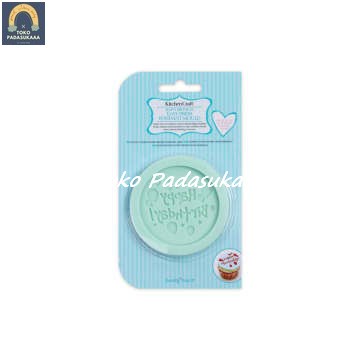 

Alat Kue Kitchen Craft Cetakan Fondant Silikon Happy Birthday