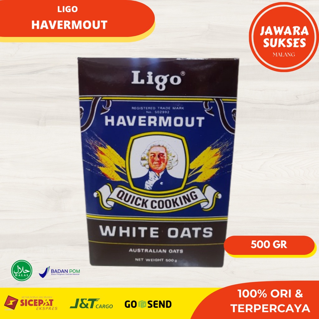 

Ligo Havermout 500gr | White Oats Quick Cooking | Havermut