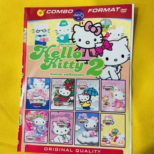 KASET DVD FILM KARTUN HELLO KITTY