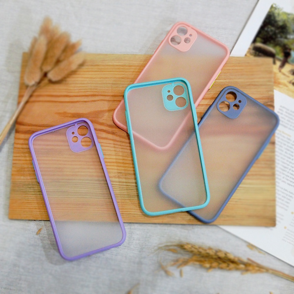 SOFTCASE MACARON IPHONE 6 6PLUS 7 7PLUS 8 8PLUS 11 11PRO MAX 12 12PRO MAX X/XS XR XS MAX CAMERA PROTECTOR