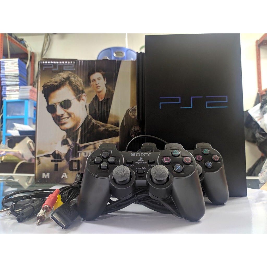 PS2 Fat HDD 250 GB Rekondisi