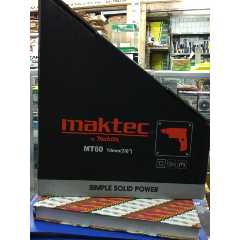 ▲ MESIN BOR MAKTEC MT 60 / MT 60 / BOR MAKTEC 10 MM ✶