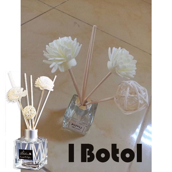 MPRO Reed Diffuser Device Pengharum Ruangan Parfum Essential oil Stick 50ml Parfum Kamar Aromatherapy Rattan-Shangri La
