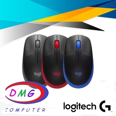 Logitech M190 Full-Size Wireless Mouse Original Garansi resmi 1 tahun