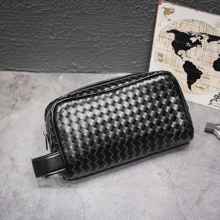COXce Clutch Pria Import / Clutch Cowok Import - MB1075 - Hitam mantap