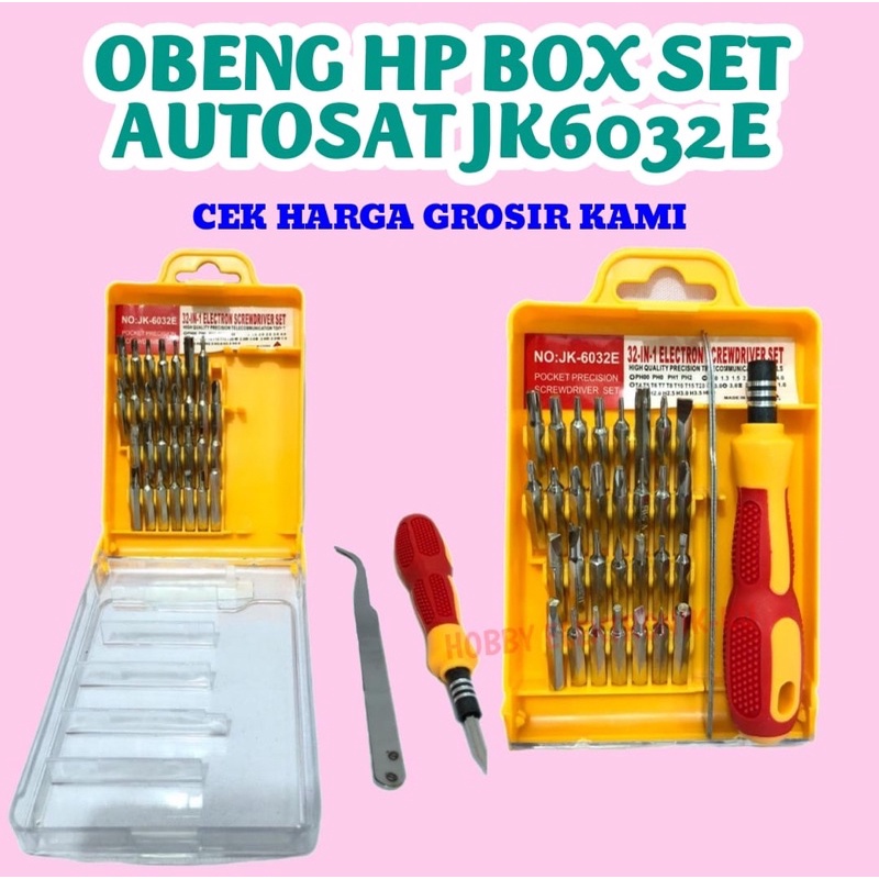 OBENG HP BOX SET AUTOTAS JK6032E