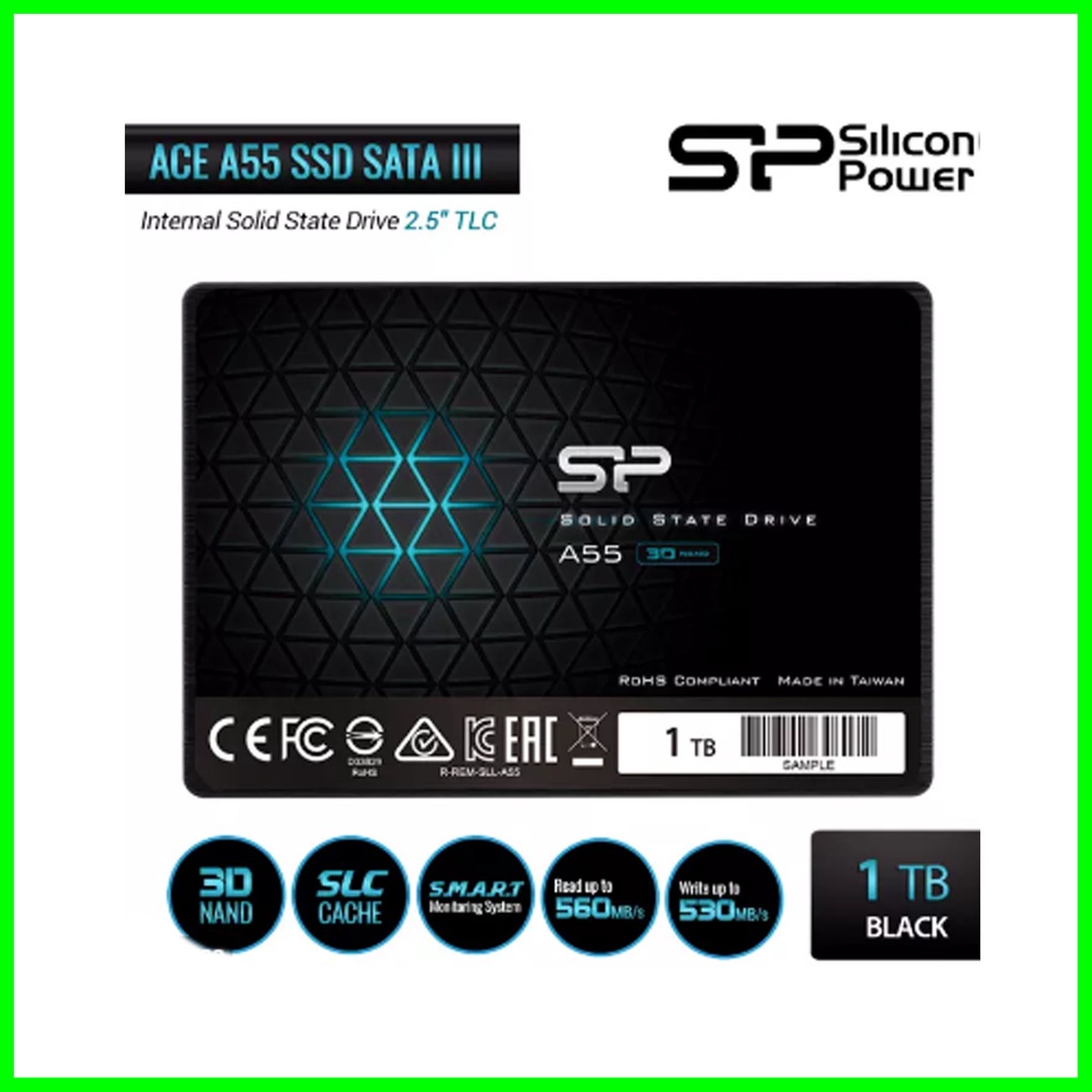 SSD Silicon Power ACE A55 1TB SATA III 2.5&quot; TLC 3D NAND flash