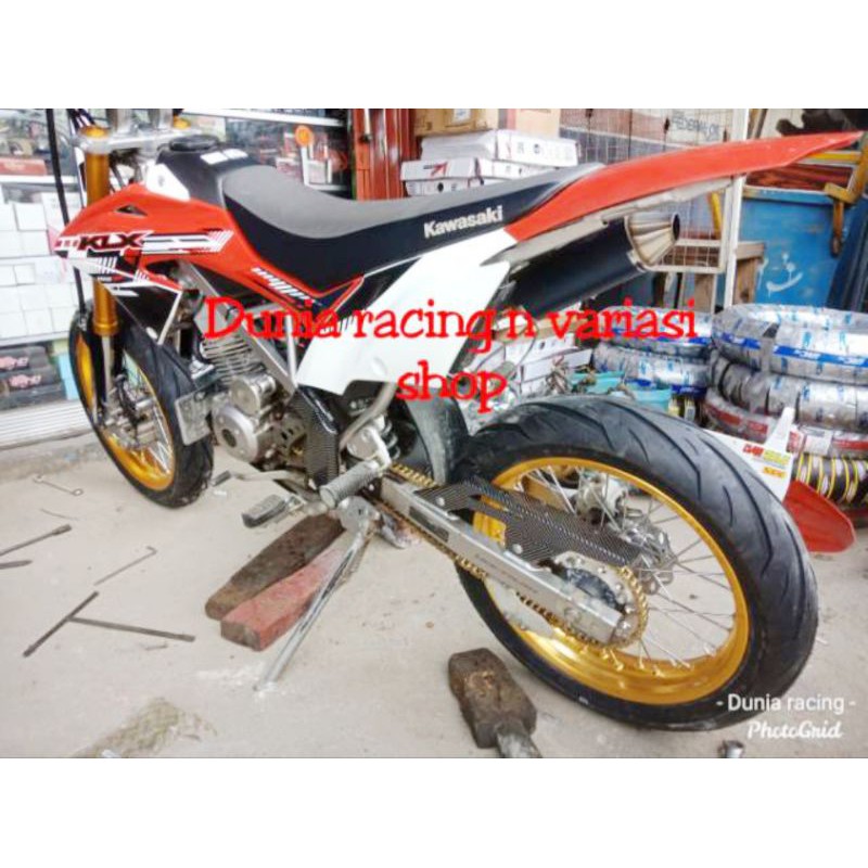 Sepaket Velg Supermoto Sumo KLX 150  DTracker 150 paketan sama Ban Maxxis Tubles sama piringan