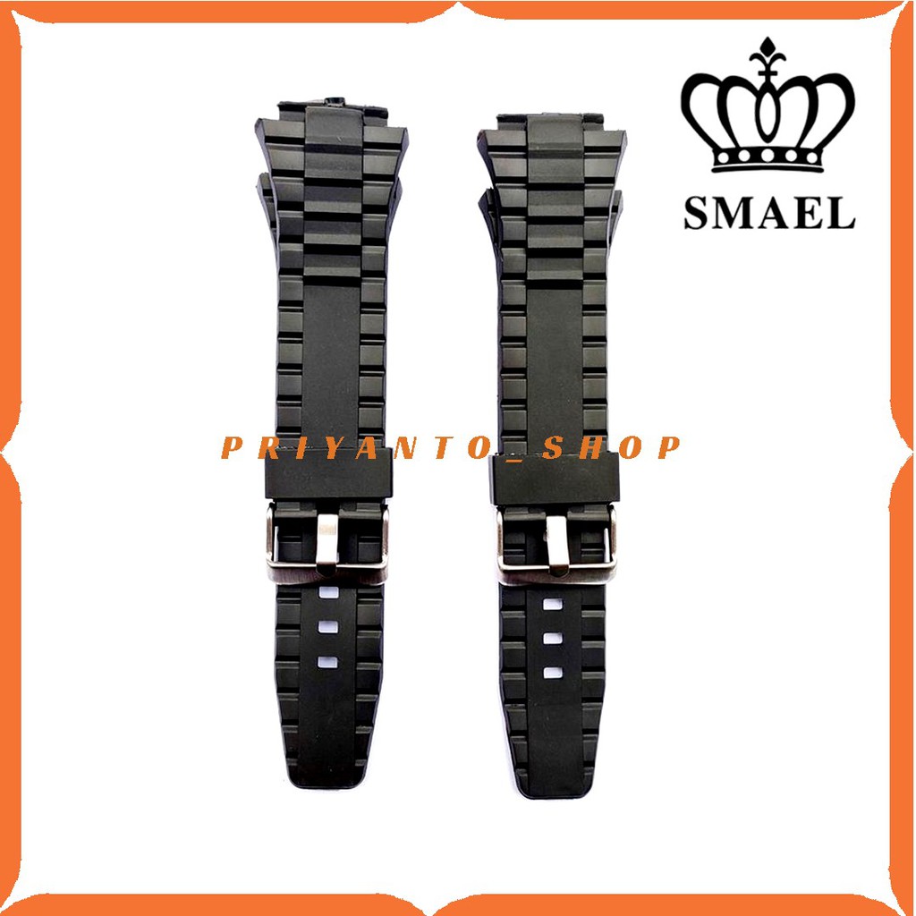 Tali Strap Jam Tangan Smael 1438 SMAEL 1438B Original Oem