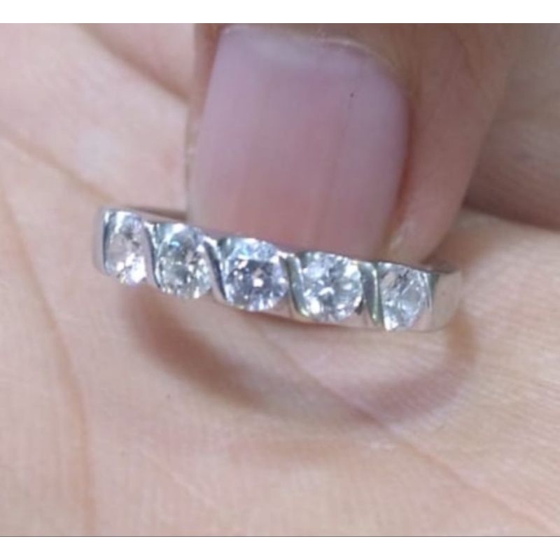 Listring Diamond Ring Gold Cincin Emas Berlian List