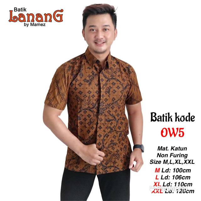 BATIK PRIA MURAH KODE OW5-OW6