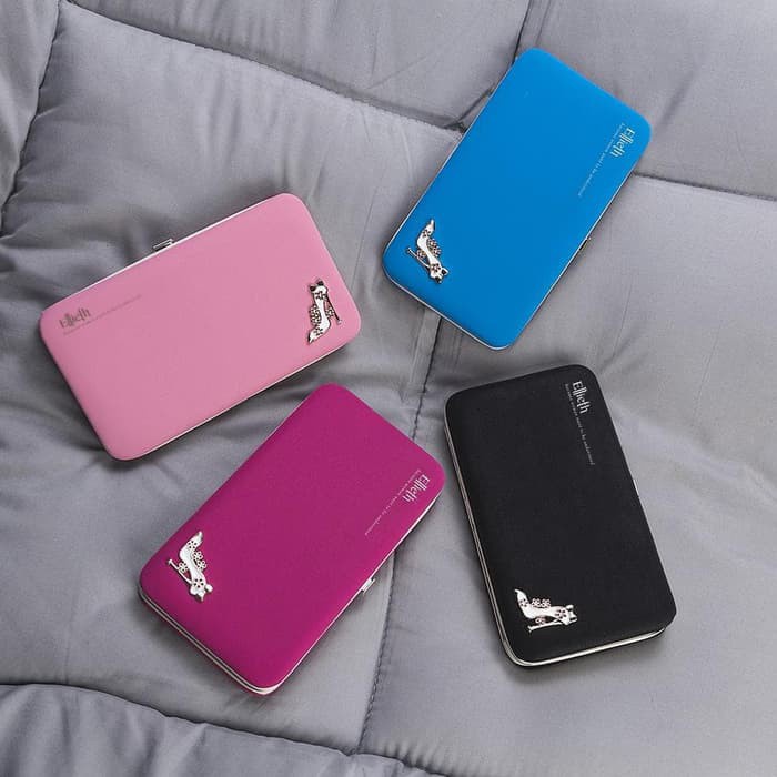 MARKAS N1311 Dompet Panjang Pidanlu &amp; Ellieth Elegant Polos Penyimpanan Kartu dan Uang