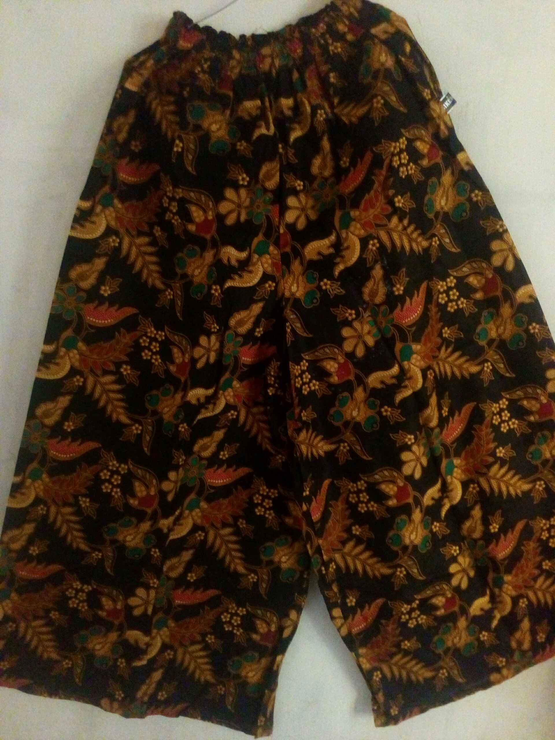 Nj Ramia Kulot Sogan Motif Batik Jarik Lawasan Solo Palzo Cullotes Pants Murah Kulot Batik Murahl