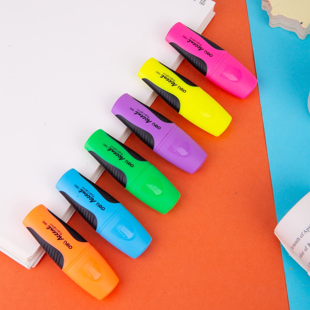 

Deli Highlighter Chisel Tip 6 Penanda Warna Cerah E33211