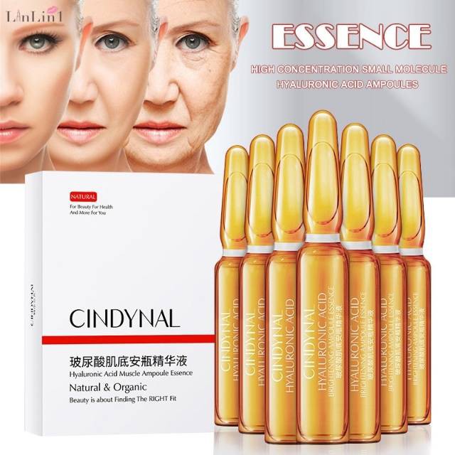 Cindynal Skin Menu 1 Ampoule Serum Hyaluronic Acid Vitamin C satuan