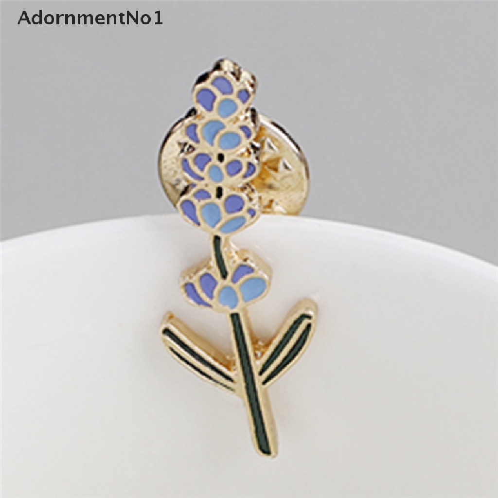 [AdornmentNo1] Lavender Love Enamel Collar Brooch Pin Wedding Bridesmaid Badge Brooch Jewelry  [new]