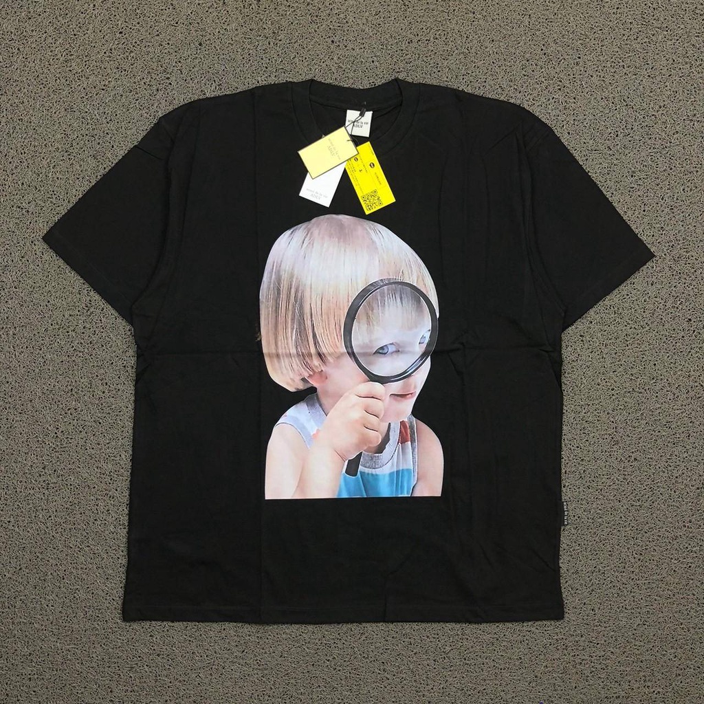 KAOS ADLV KID 9 BLACK TEES SHIRT