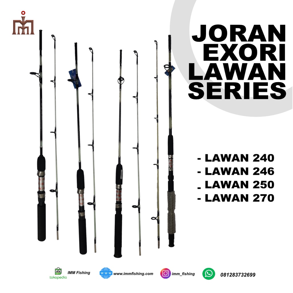 JORAN EXORI LAWAN | Tongkat Pancing | Fishing Rod