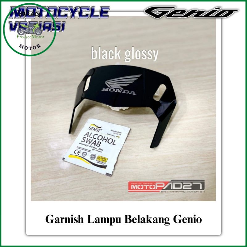 Garnish Lampu Belakang Genio Garnis Cover Lampu Belakang Honda Genio (bisa cod)