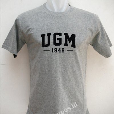 PREMIUM BAJU TSHIRT KAOS UGM 01 - KAOS UNIVERSITAS GADJAH MADA - TSHIRT UGM 1949 - CUSTOM KAOS