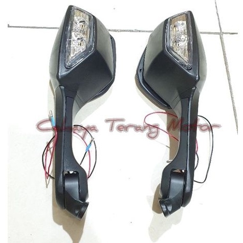 Spion ZX250 , Spion Lampu Sen Universal , Ninja 250,Cbr,Ninja Rr R,Z1000,Vixion,Gsx,Nmax,Pcx,Adv