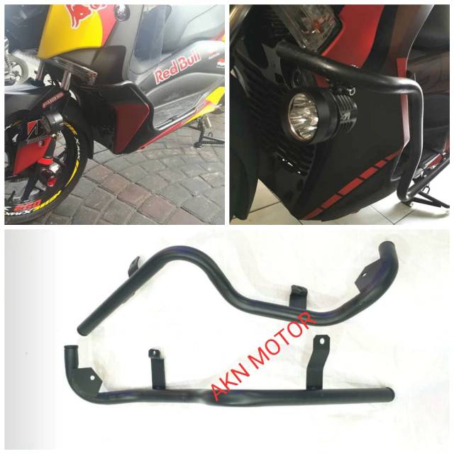 Crashbar tubullar pelindung body samping yamaha xmax 250