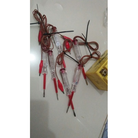 Tespen DC 2 warna positif dan negatif 12v-24v