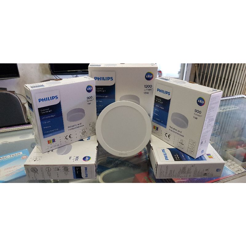 Lampu LED Downlight Outbow Philips 18 Watt Essential Smartbright DN027C